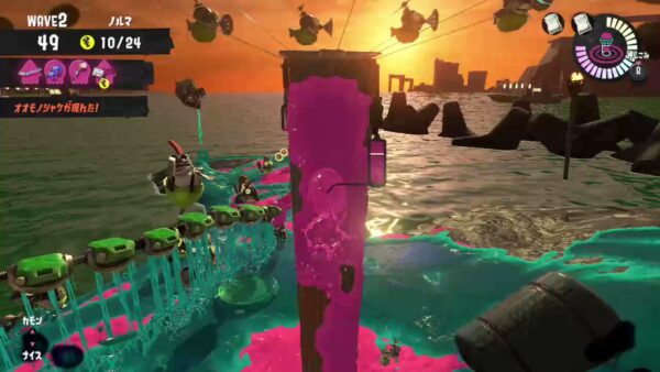 【朗報】このブキはハシラ瞬殺出来て良いいぞｗｗｗｗｗｗｗｗｗｗ【サーモンラン】